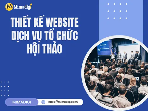 Thiết kế website dịch vụ tổ chức hội thảo