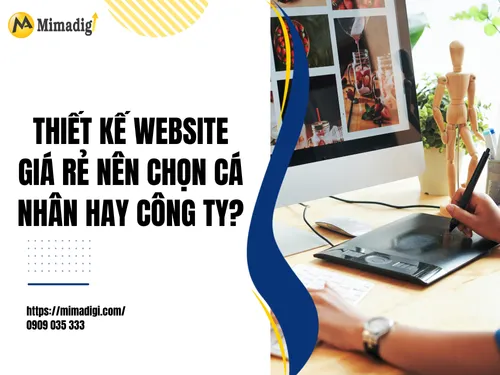 Thiết kế website giá rẻ nên chọn cá nhân hay công ty?
