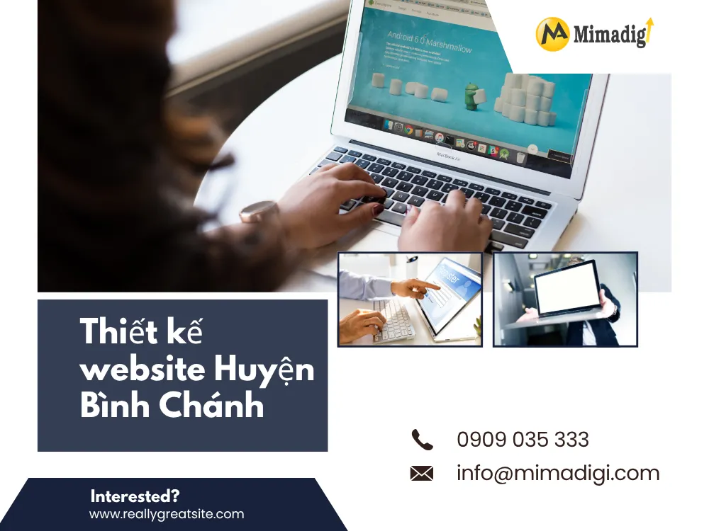 Website Design in Binh Chanh District, Ho Chi Minh City