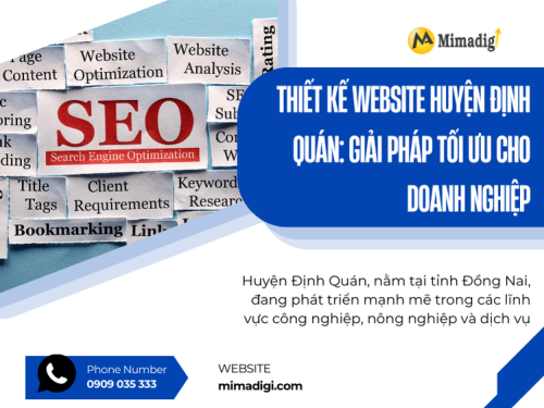 Thiết kế website Huyện Định Quán