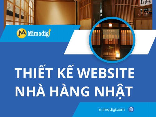 Thiết kế website nhà hàng Nhật