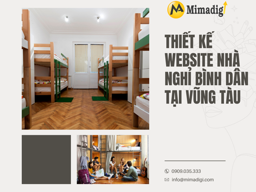 Budget Guesthouse Website Design in Vung Tau