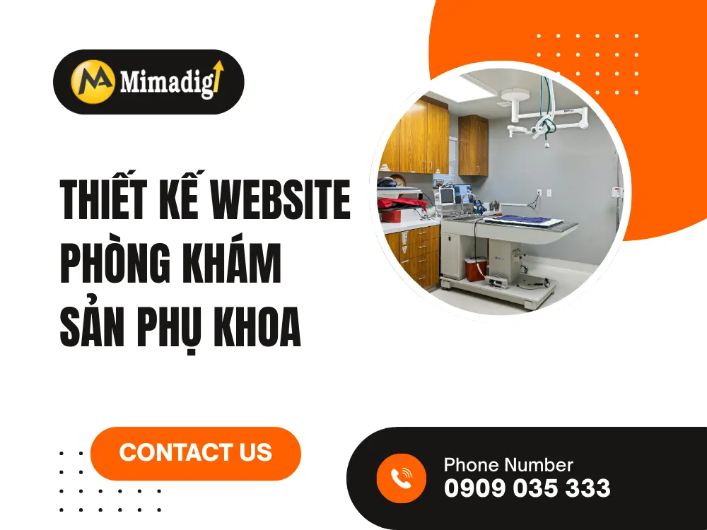 Thiết kế website phòng khám sản phụ khoa