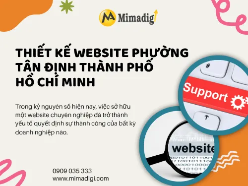 Thiết kế website Phường Tân Định thành phố Hồ Chí Minh