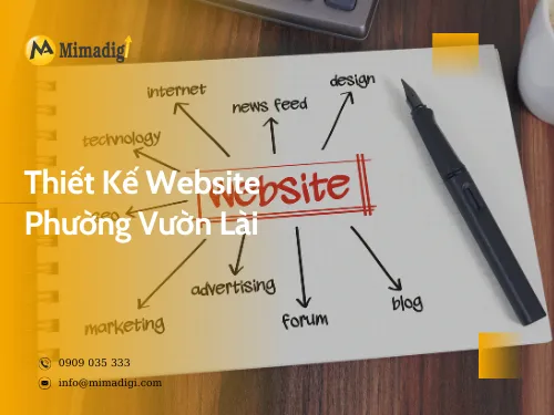 Website Design for Vuon Lai Ward