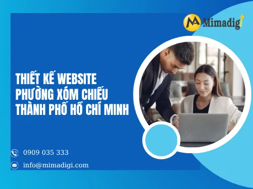 Thiết kế website Phường Xóm Chiếu thành phố Hồ Chí Minh