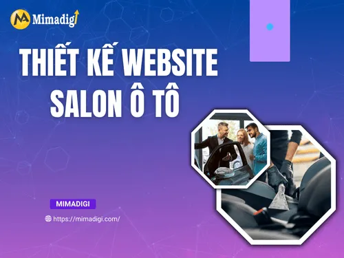 Thiết kế website salon ô tô