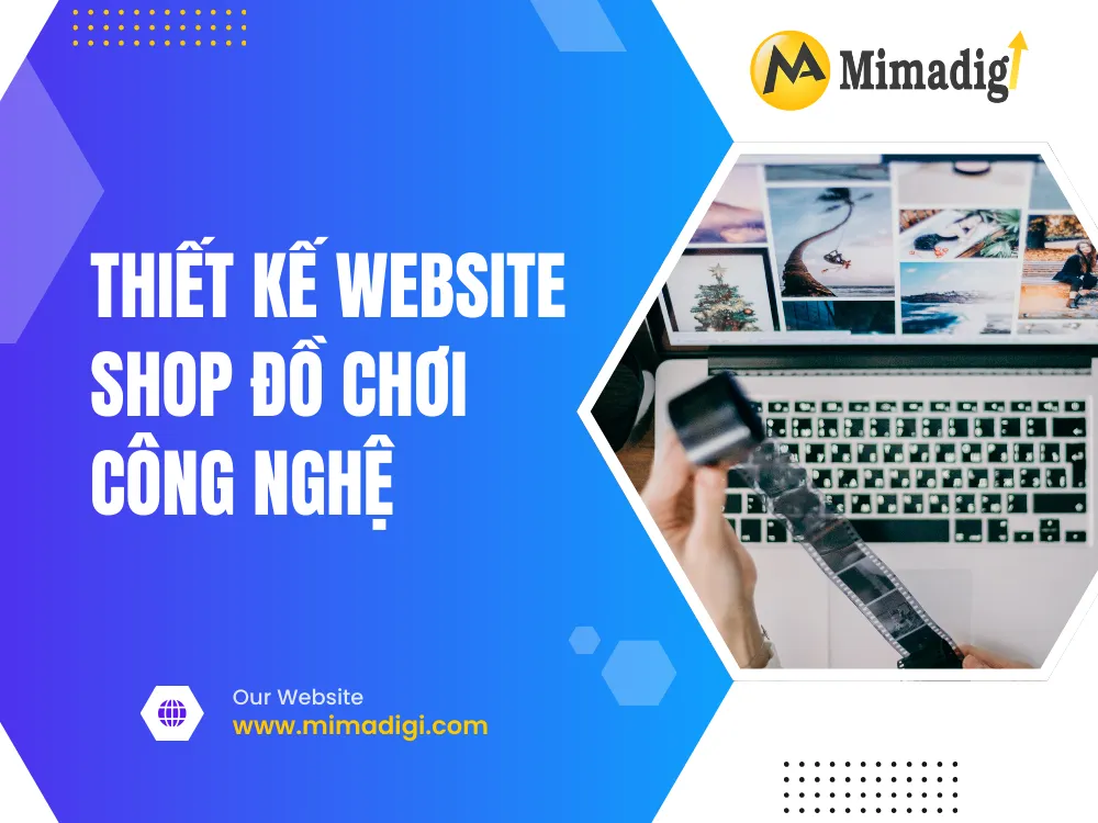 Website Design for Tech Toy Shop