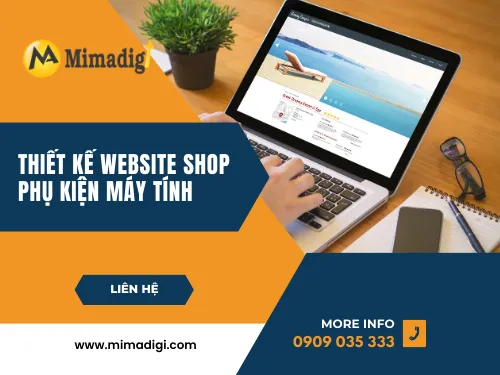 Computer Accessories Shop Website Design