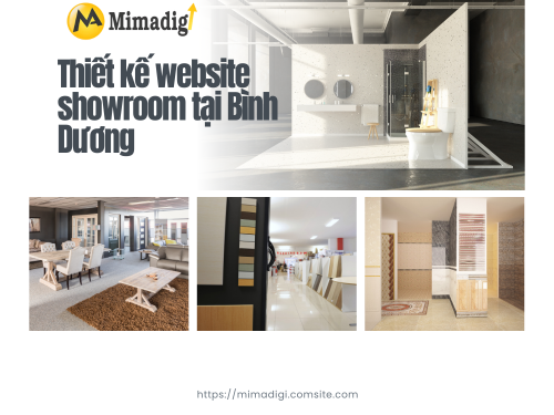 Showroom Website Design in Binh Duong