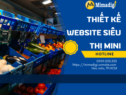 Mini Supermarket Website Design