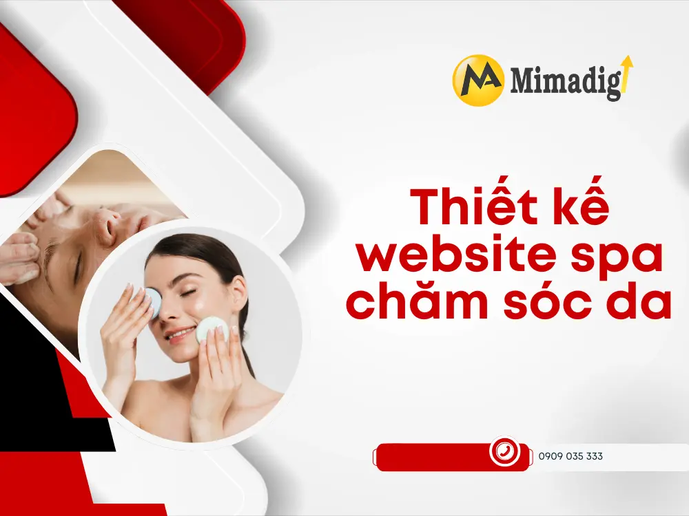 Thiết kế website spa chăm sóc da