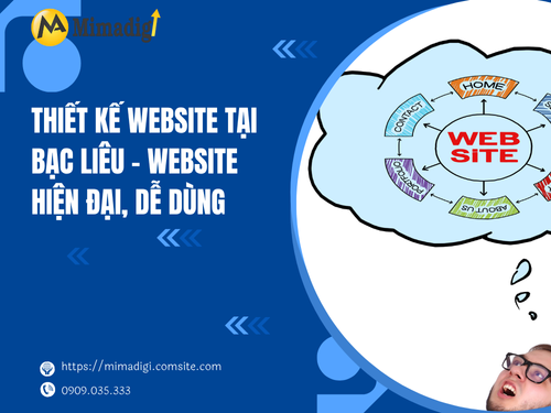 Website Design in Bac Lieu - Modern and User-Friendly Website