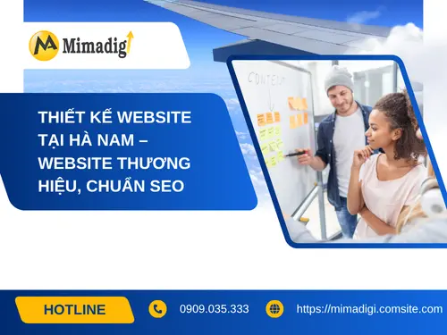 Thiết kế website tại Hà Nam – Website thương hiệu, chuẩn SEO