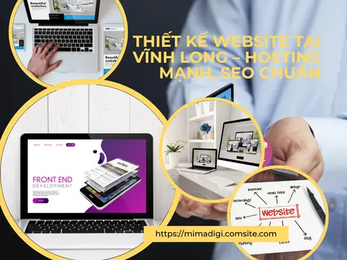 Thiết kế website tại Vĩnh Long – Hosting mạnh, SEO chuẩn
