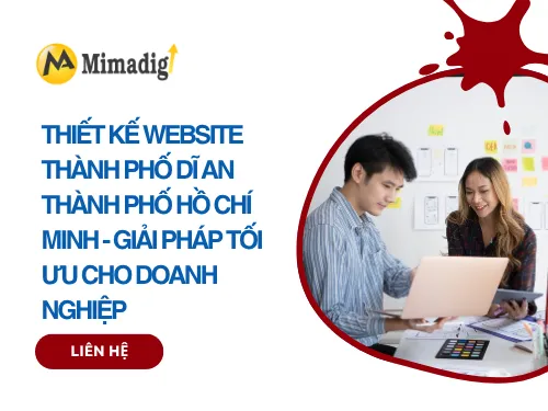 Thiết kế website Thành phố Dĩ An thành phố Hồ Chí Minh