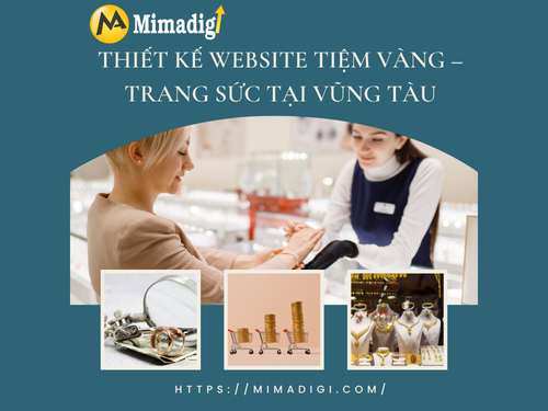 Website Design for Gold & Jewelry Stores in Vung Tau
