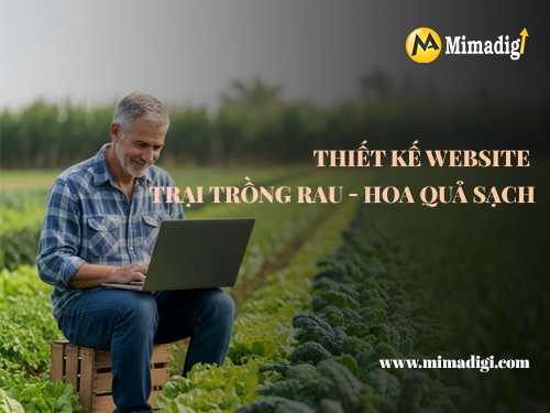 Website Design for Clean Vegetable and Fruit Farms