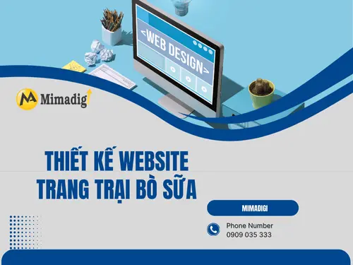 Dairy Farm Website Design