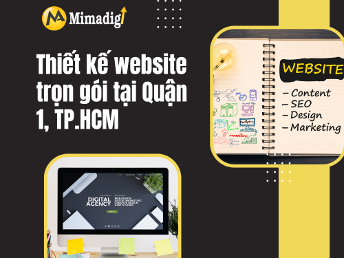 Thiết kế website trọn gói tại Quận 1, TP.HCM