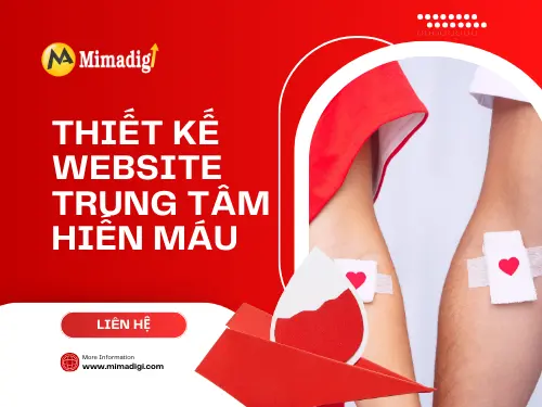 Blood Donation Center Website Design