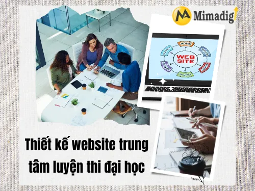 Website Design for University Entrance Exam Preparation Center