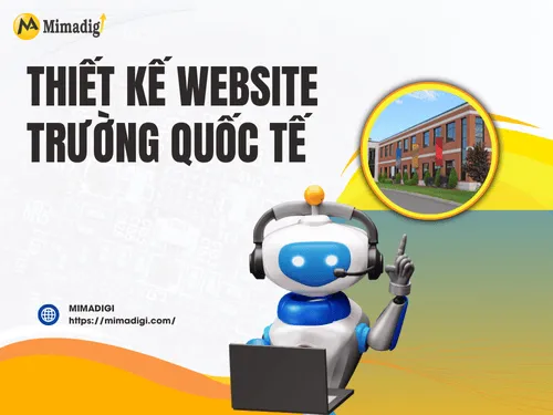 International School Website Design