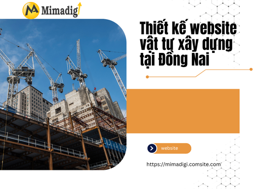 Website Design for Construction Materials in Dong Nai