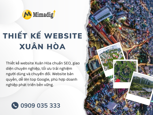 Thiết kế website Xuân Hòa