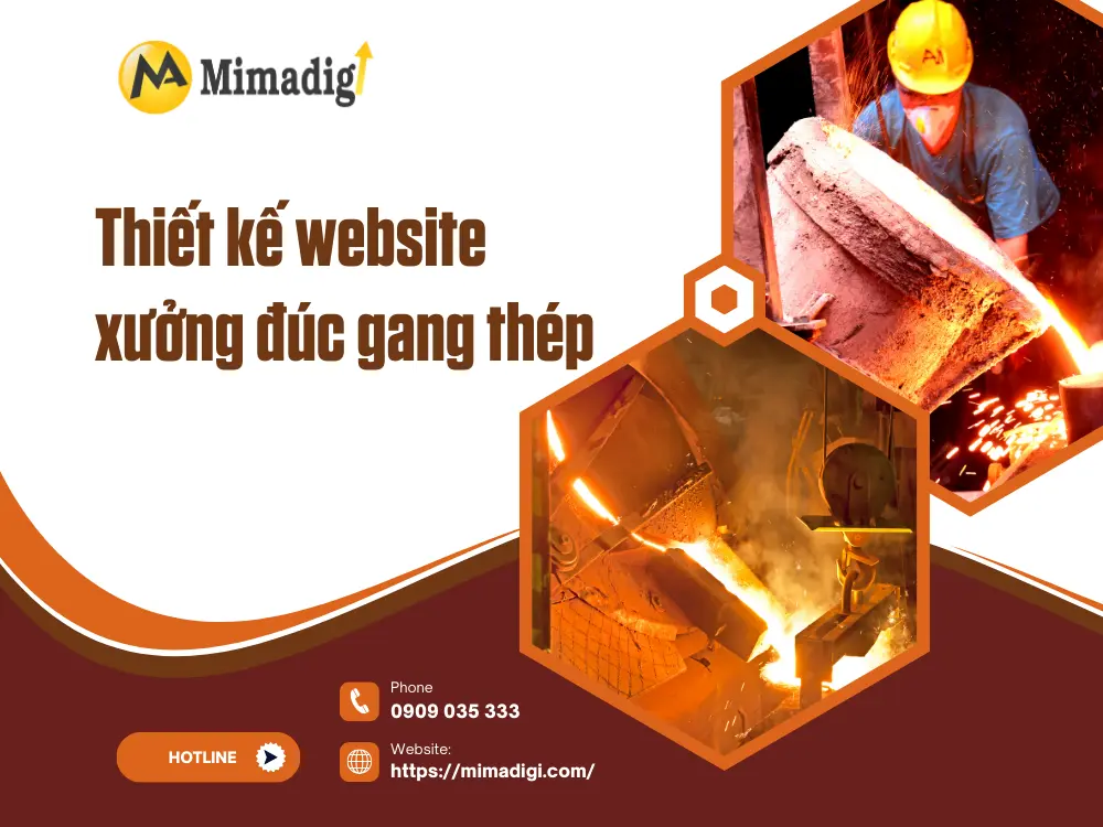 Website Design for Iron and Steel Foundries