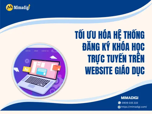 Tối ưu hóa hệ thống đăng ký khóa học trực tuyến trên website giáo dục