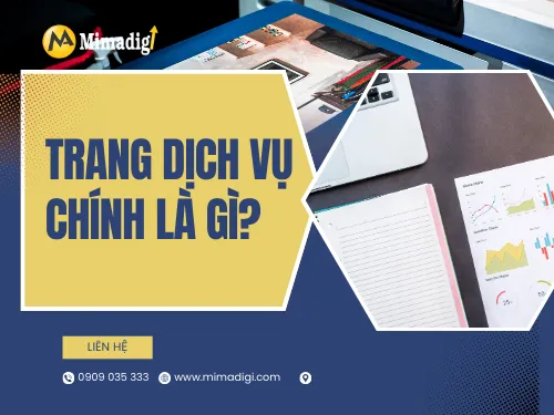 Bỏ quên nội dung trang dịch vụ chính