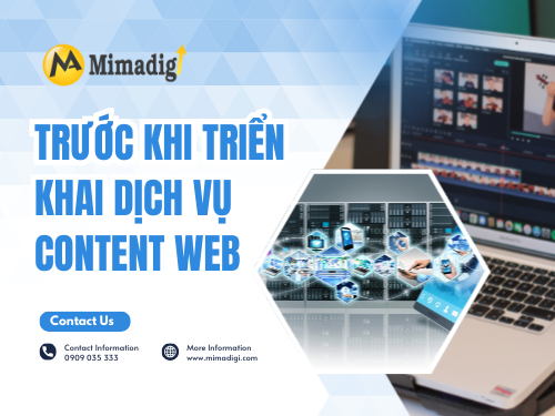 Before & After Implementing Web Content Services