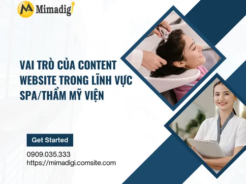 Website Content for Spa/Beauty Salon