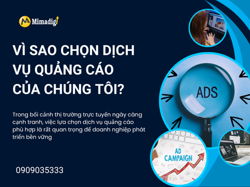 Vì sao chọn dịch vụ quảng cáo của chúng tôi?
