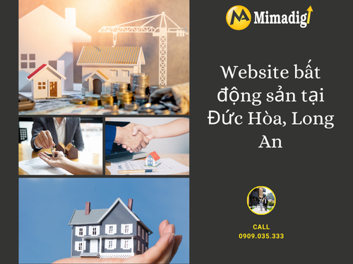 Real Estate Website in Duc Hoa, Long An