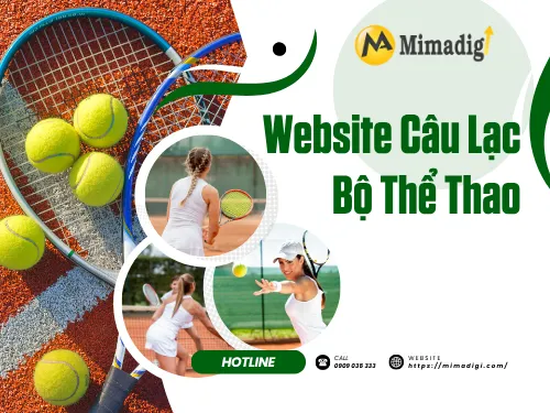 Thiết kế website câu lạc bộ thể thao