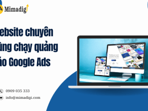 Website chuyên dùng chạy quảng cáo Google Ads