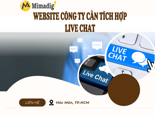 Company Website Needs Live Chat Integration