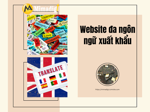 Multilingual Website for Export