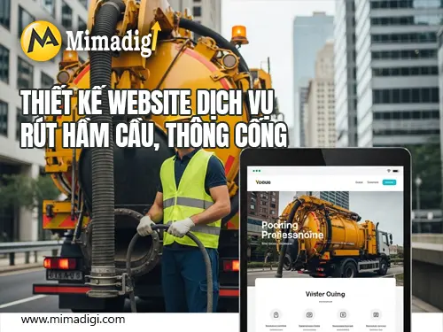 Website Design for Septic Tank Cleaning and Drain Unclogging Services