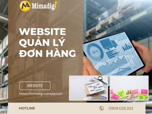 Website quản lý đơn hàng