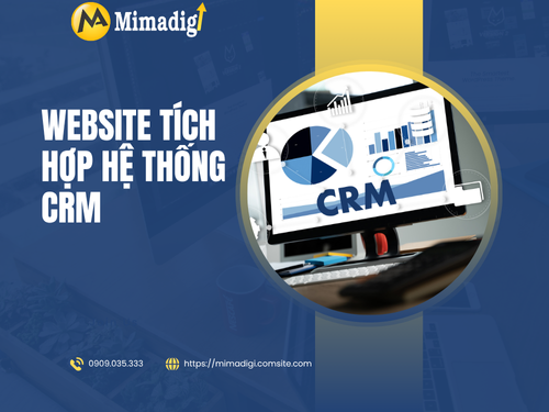Website Integrated with CRM System