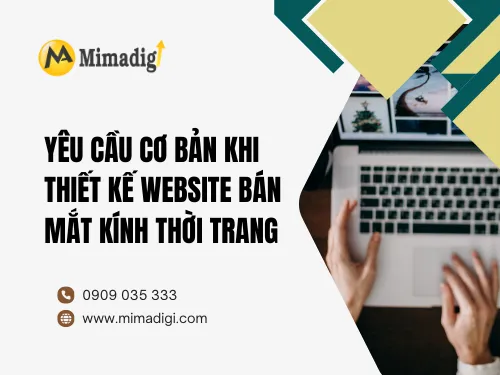 Thiết kế website bán mắt kính thời trang